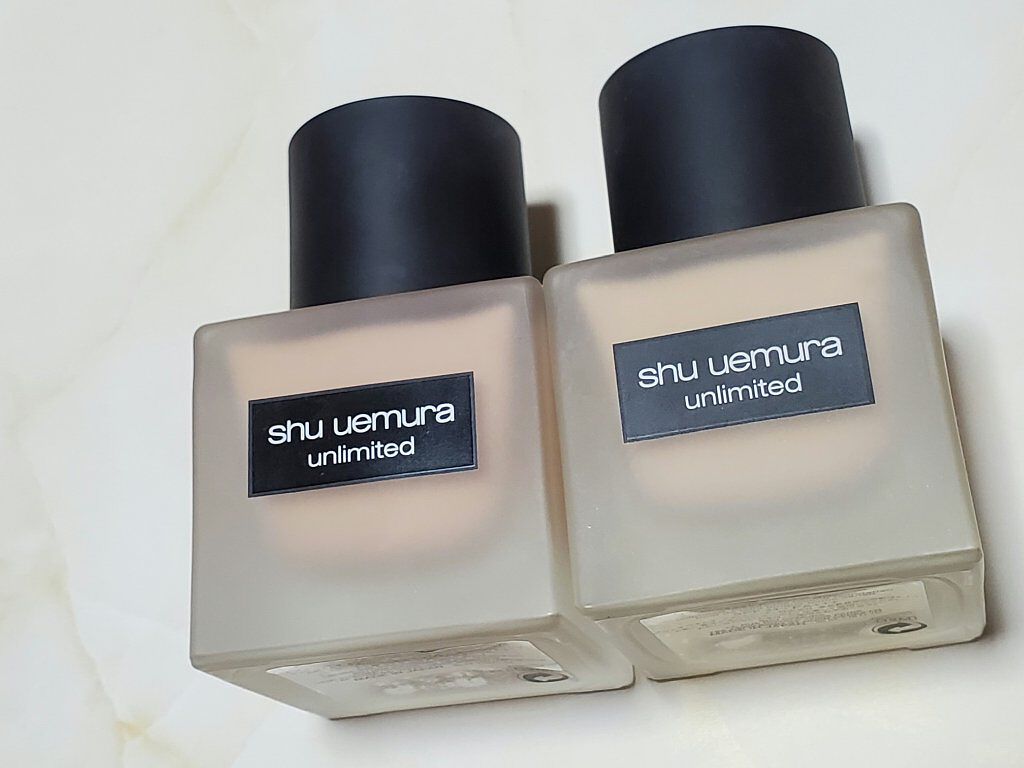 （旧）アンリミテッド ラスティング フルイド/shu uemura/リキッドファンデーションを使ったクチコミ（1枚目）
