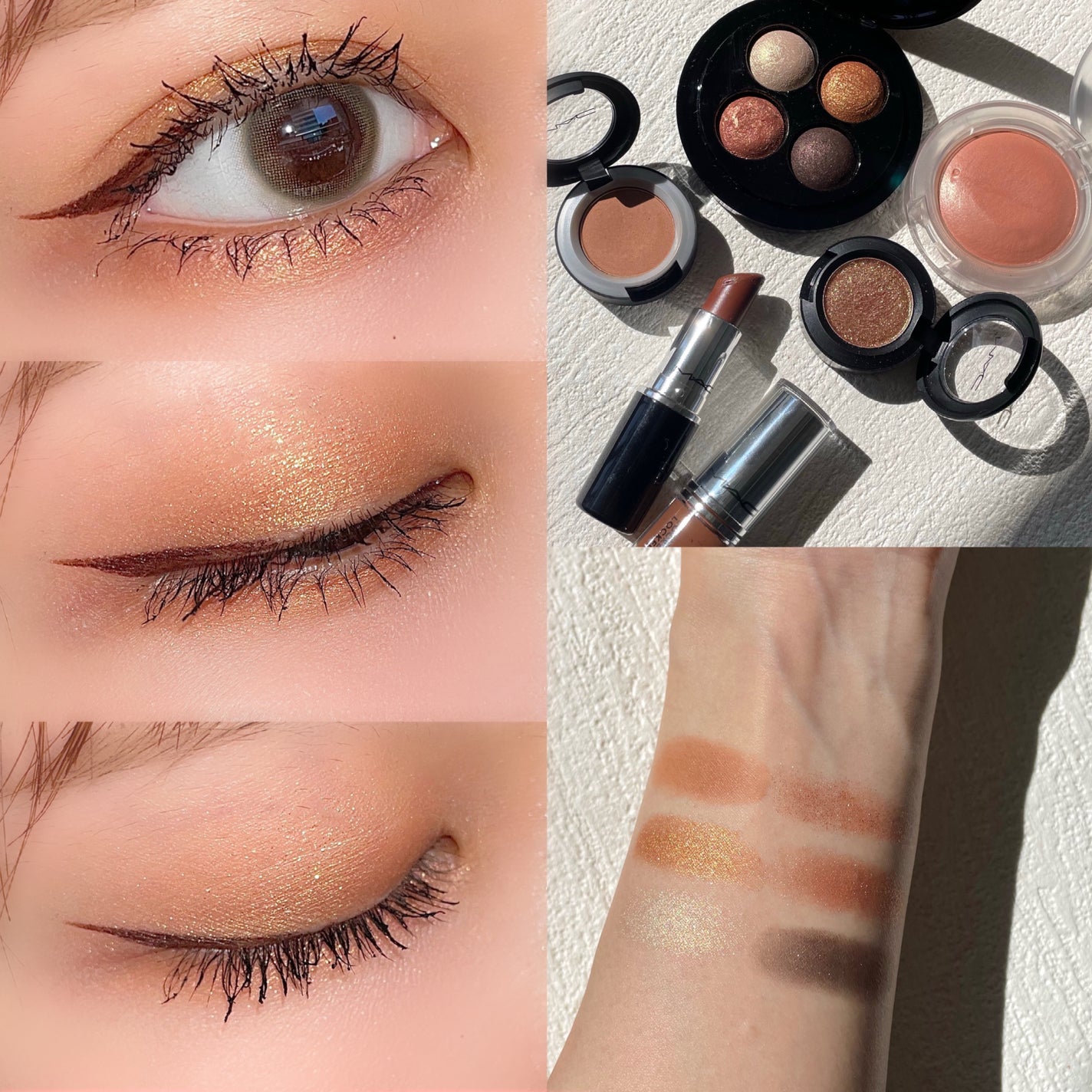 ミネラライズ アイシャドウ×4/M・A・C/アイシャドウパレットを使ったクチコミ(1枚目)