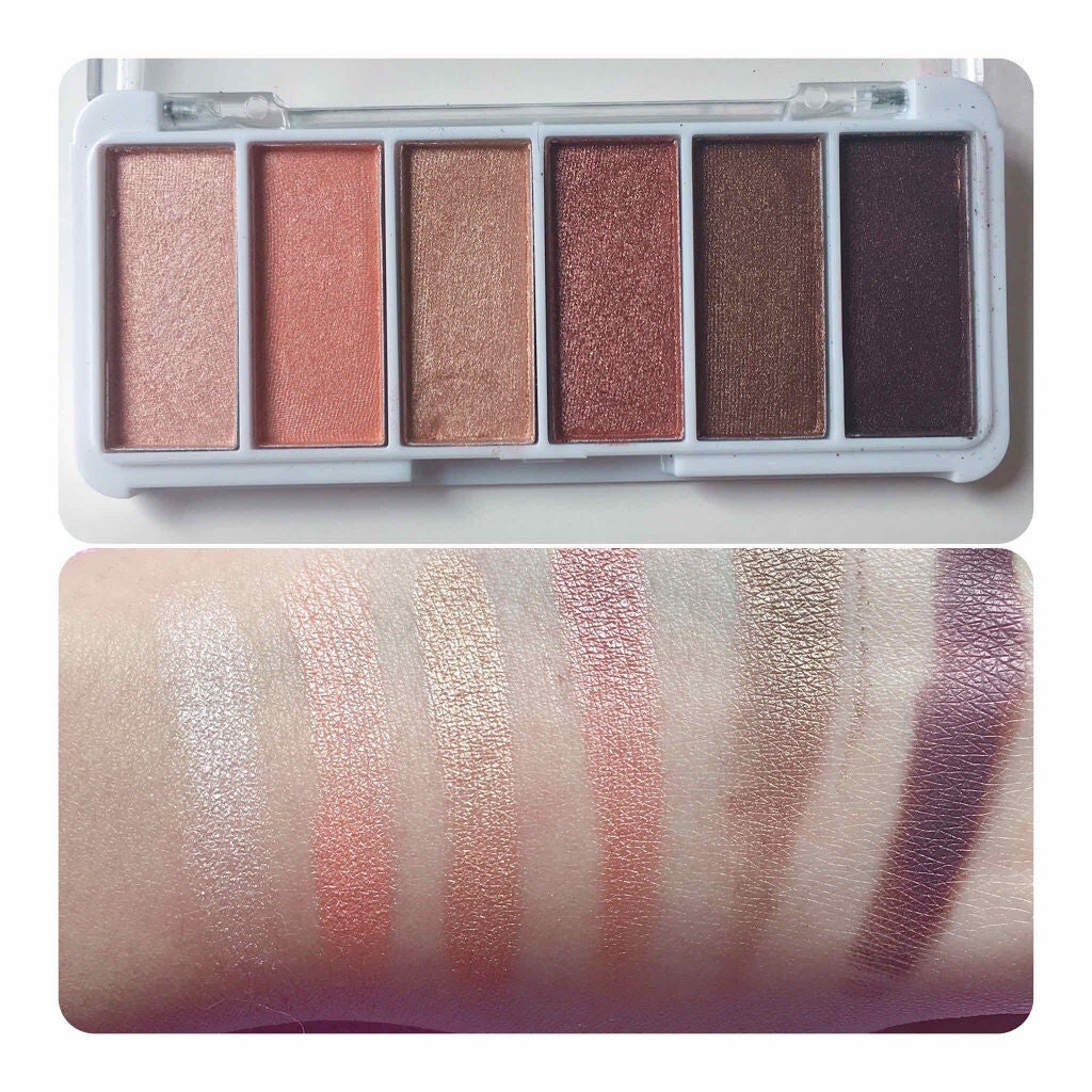 アイカラーパレット06/セリア/アイシャドウパレットを使ったクチコミ(2枚目)