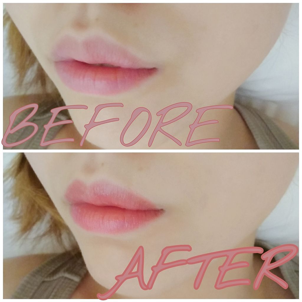 濃密うるみカラーリップクリーム/DHC/リップクリームを使ったクチコミ(2枚目)