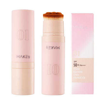 MAKE9 ビーガン スティック カバーリング ファンデーション