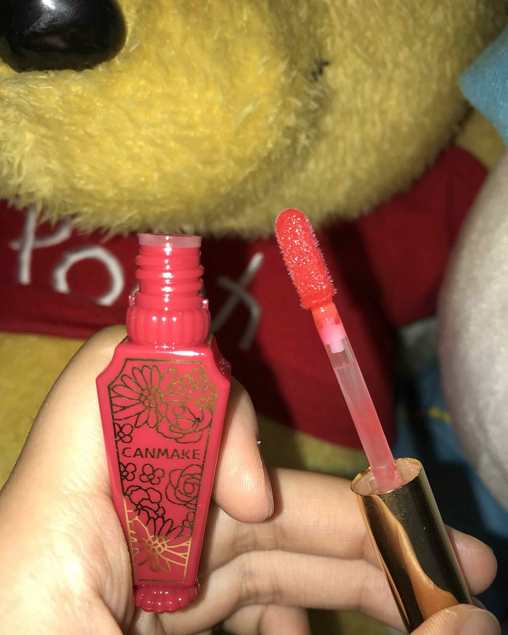 リップティントシロップ/キャンメイク/リップティントを使ったクチコミ（2枚目）