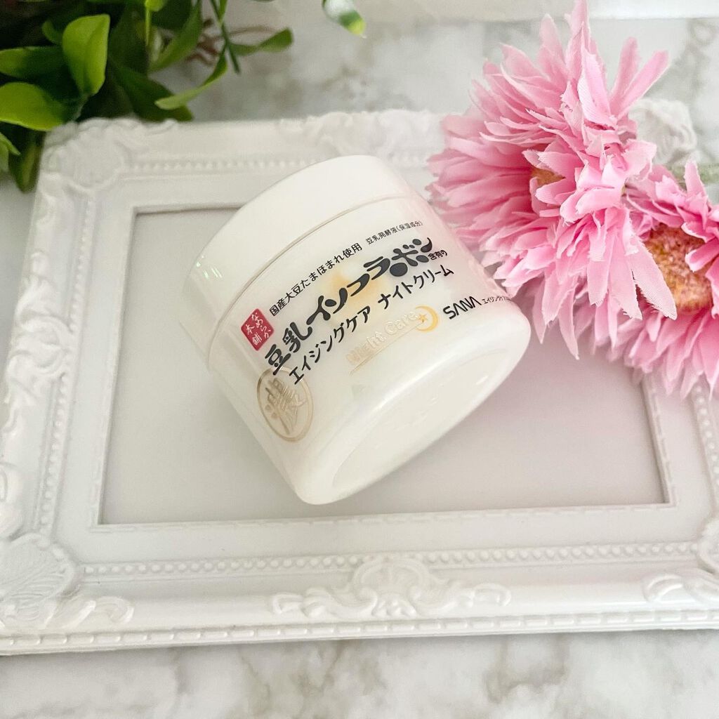 リンクルナイトクリーム/なめらか本舗/フェイスクリームを使ったクチコミ(1枚目)