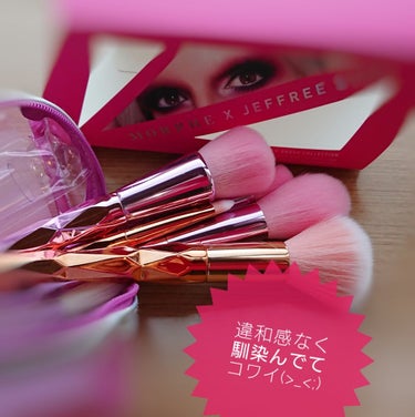 The Jeffree Star Brush Collection/Morphe/メイクブラシを使ったクチコミ（2枚目）