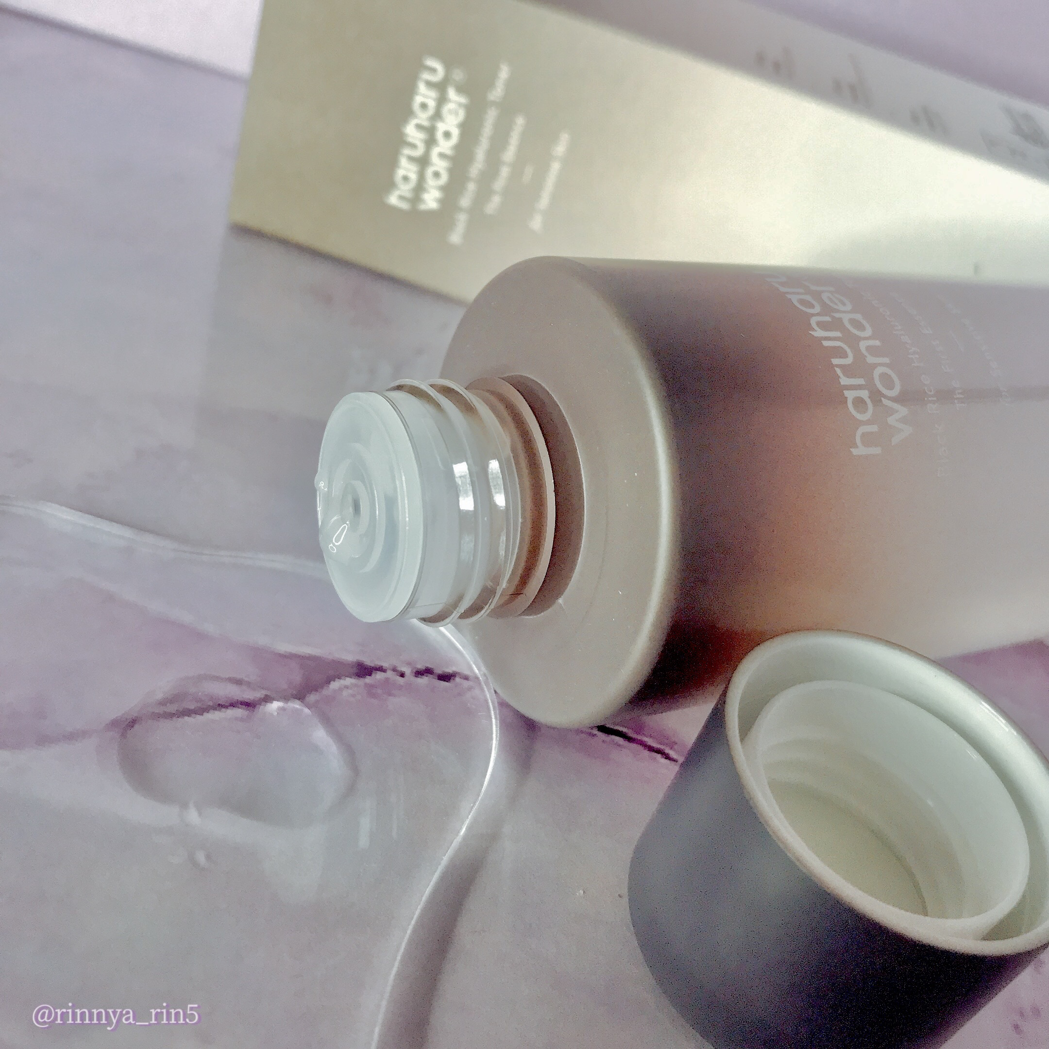 ブラックライス ヒアルロニックトナー/haruharu wonder/化粧水を使ったクチコミ（2枚目）