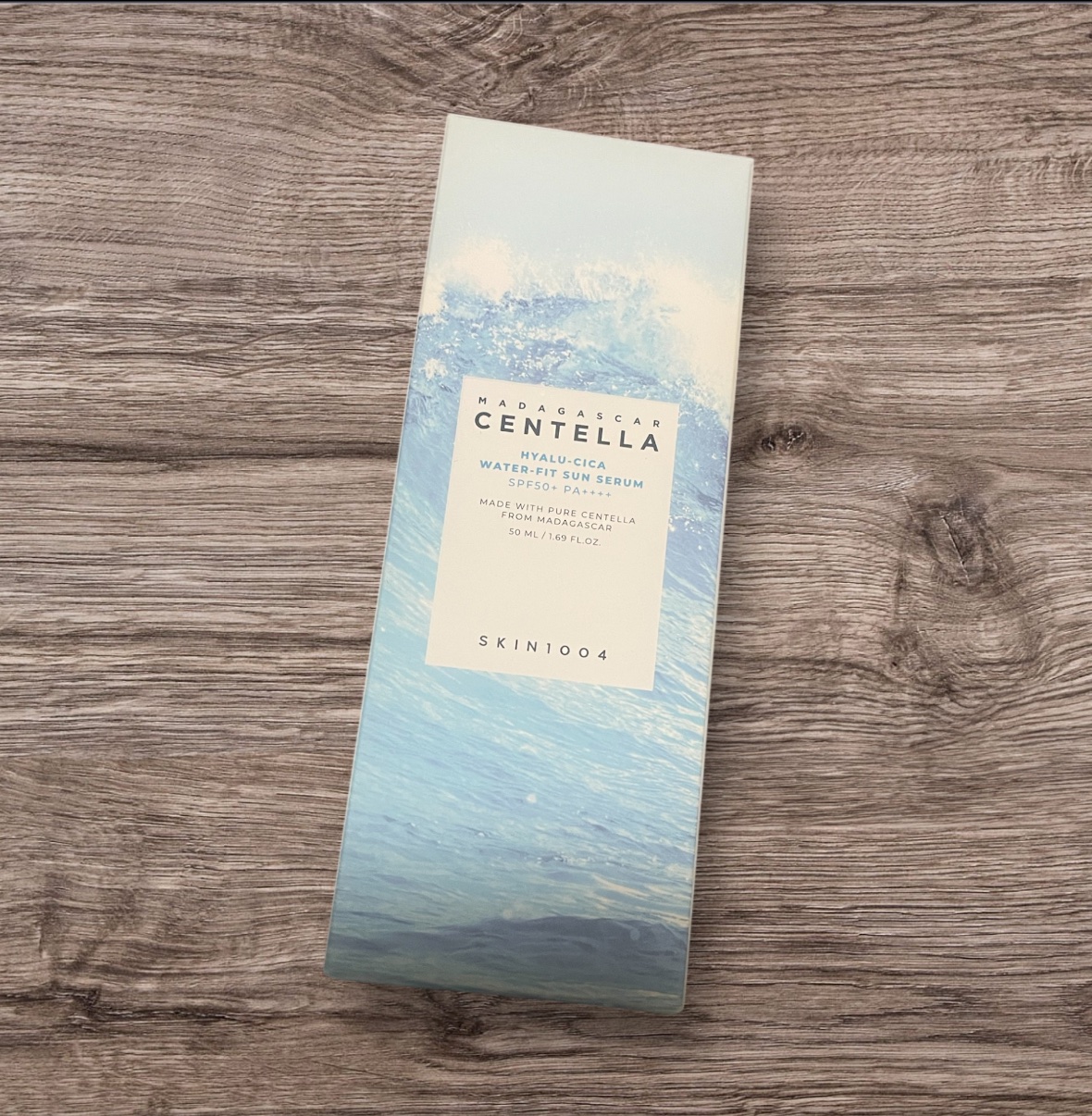 ヒアルーシカ ウォーターフィット サンセラム/SKIN1004/日焼け止めローションを使ったクチコミ（1枚目）