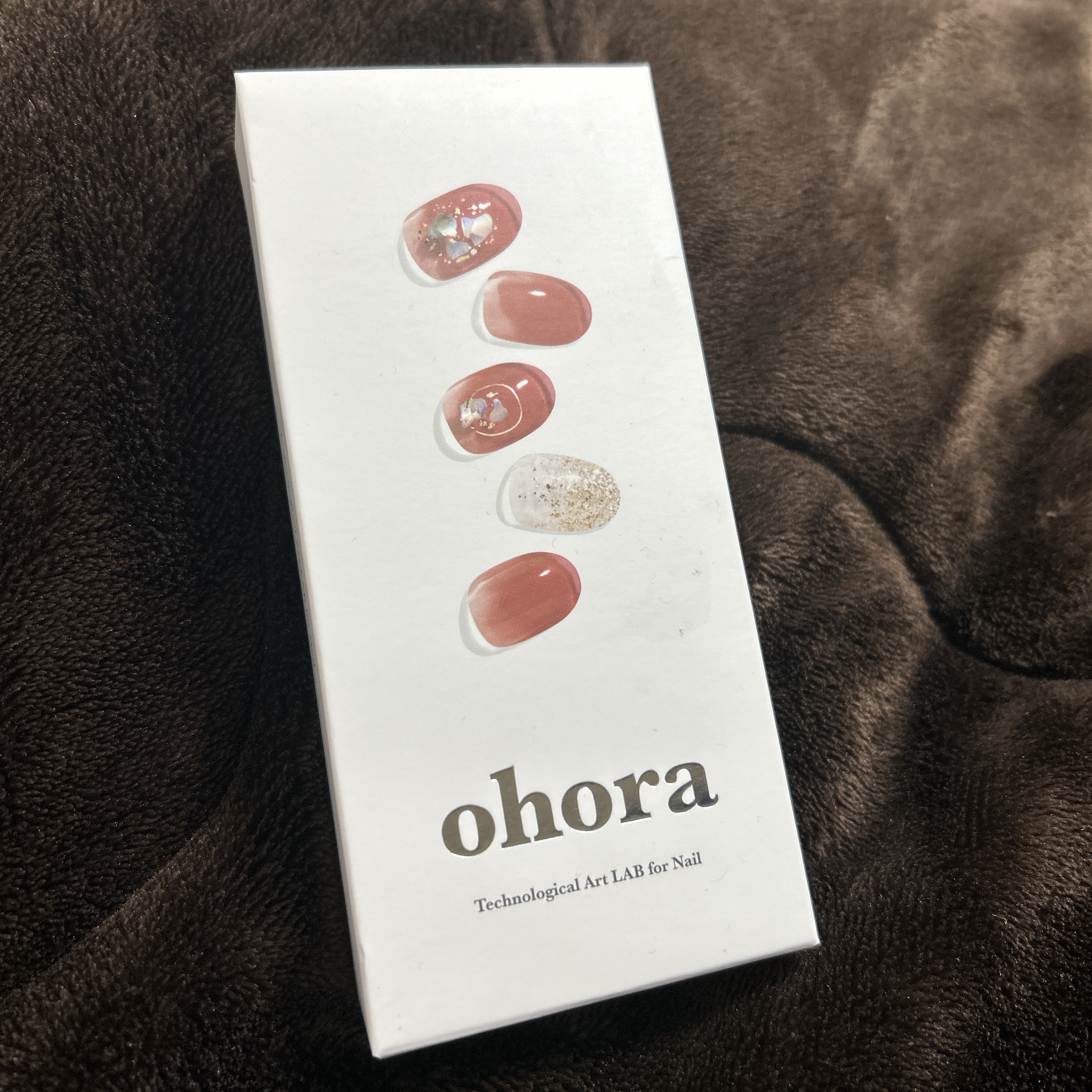 セミキュアジェルネイル（ハンド）/ohora/ネイルシールを使ったクチコミ（3枚目）