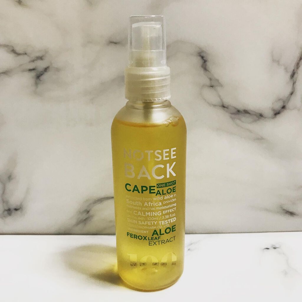 ワンショット アロエフェロックス ミストタイプ/NOTSEEBACK/ミスト状化粧水を使ったクチコミ（1枚目）