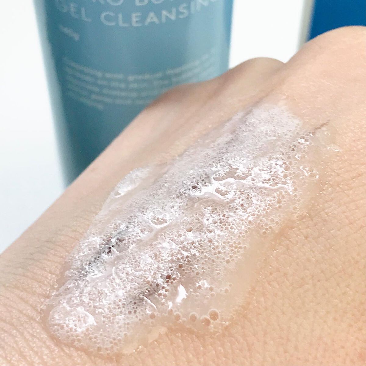 マイクロバブルジェルクレンジング/Macchia Label/クレンジングジェルを使ったクチコミ(5枚目)