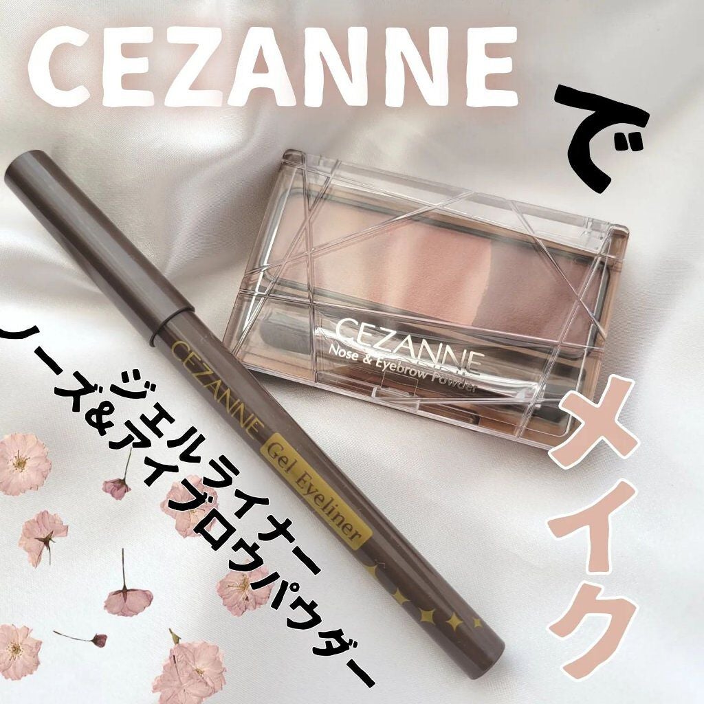 ノーズ&アイブロウパウダー/CEZANNE/パウダーアイブロウを使ったクチコミ(1枚目)