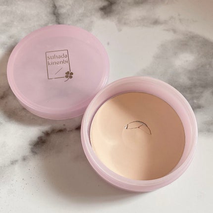 フェイクヌードパウダー 01 ライトベージュ/素肌記念日/プレストパウダーの画像