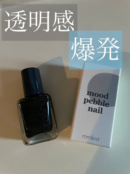 ムードペブルネイル 10 DUSK NABY(ダスクネイビー)/rom&nd/マニキュアを使ったクチコミ(1枚目)