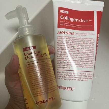 レッドラクトコラーゲンクレンジングオイル/MEDIPEEL/オイルクレンジングを使ったクチコミ(10枚目)