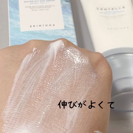 ヒアルーシカ ウォーターフィット サンセラム/SKIN1004/日焼け止めローションを使ったクチコミ(3枚目)