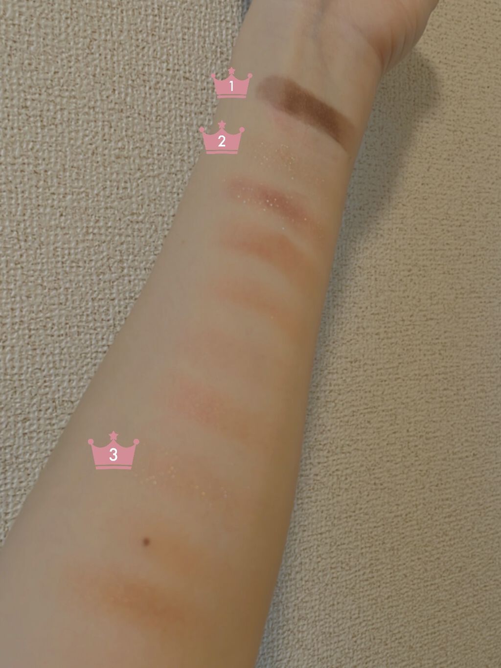 プレイカラー アイシャドウ/ETUDE/アイシャドウパレットを使ったクチコミ（3枚目）