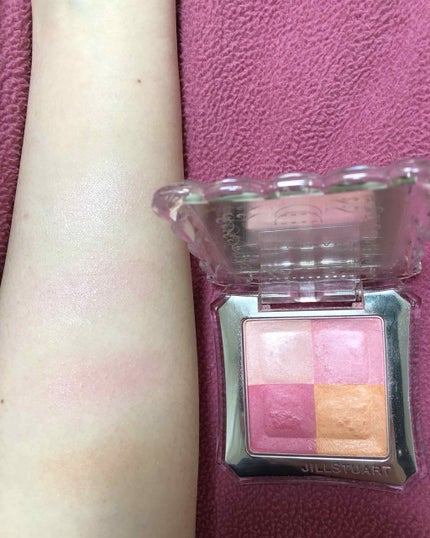 ミックスブラッシュ コンパクト N/JILL STUART/パウダーチークを使ったクチコミ(3枚目)