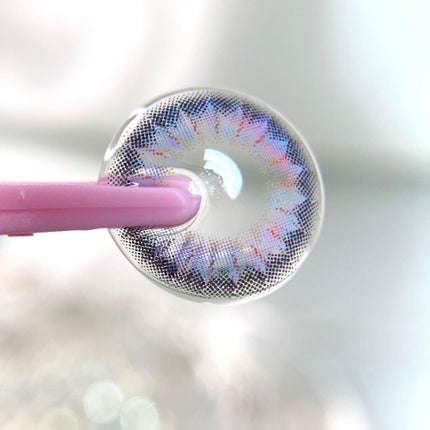 グリッターグレー/CLARA CONTACT/カラーコンタクトレンズを使ったクチコミ(7枚目)