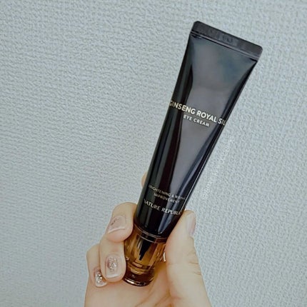 GINSENG ROYAL SILK EYE CREAM/ネイチャーリパブリック/アイケア・アイクリームを使ったクチコミ(1枚目)