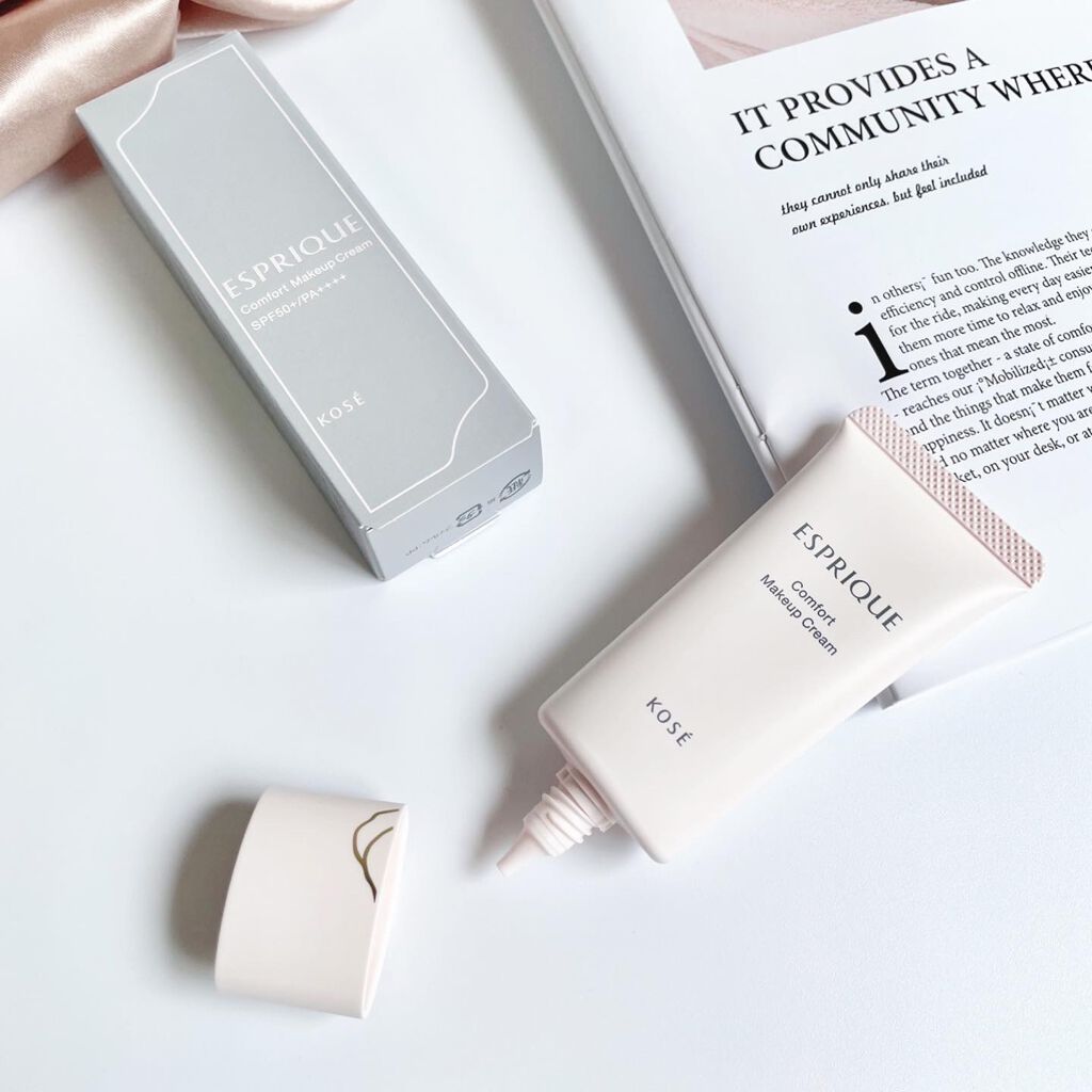 コンフォート メイククリーム〈色つき美容クリーム〉/ESPRIQUE/化粧下地を使ったクチコミ（3枚目）