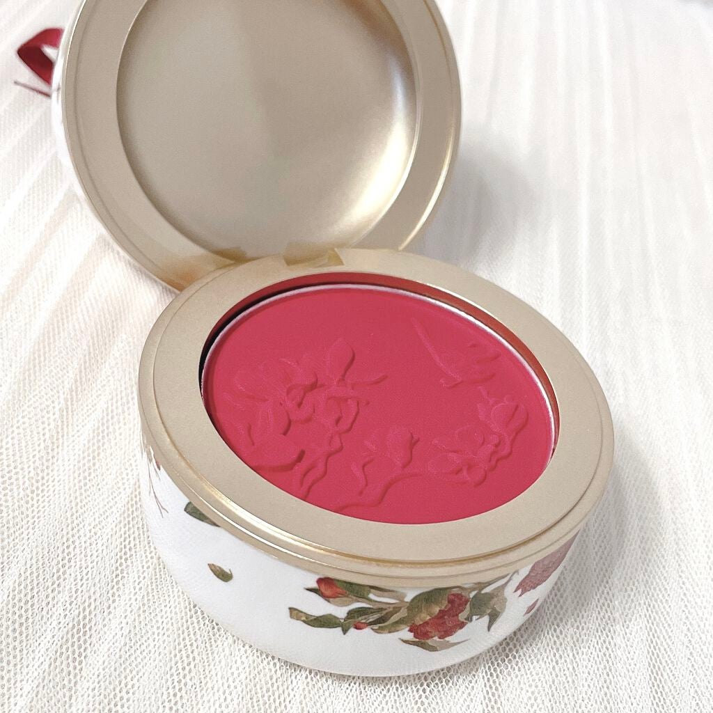 花神シリーズ チークブラッシュ/FlowerKnows/パウダーチークを使ったクチコミ(4枚目)