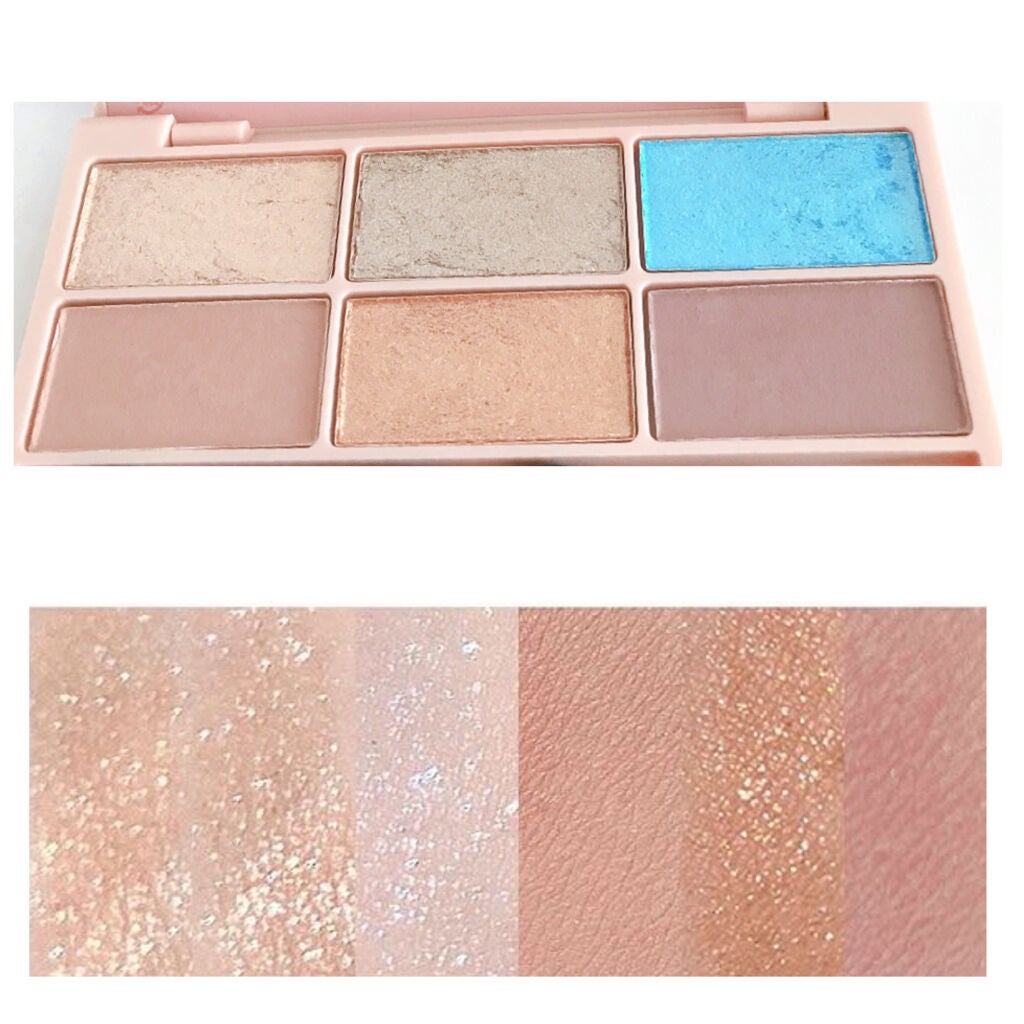 イロアソビ 6色アイパレット/iroasobi/アイシャドウパレットを使ったクチコミ(2枚目)