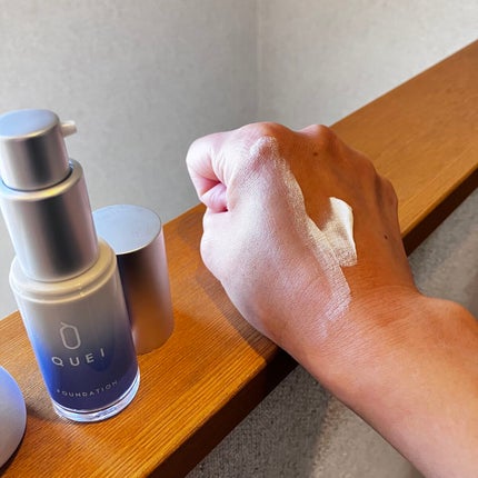 カラーチェンジファンデーション/QUEI/クリーム・エマルジョンファンデーションを使ったクチコミ(4枚目)