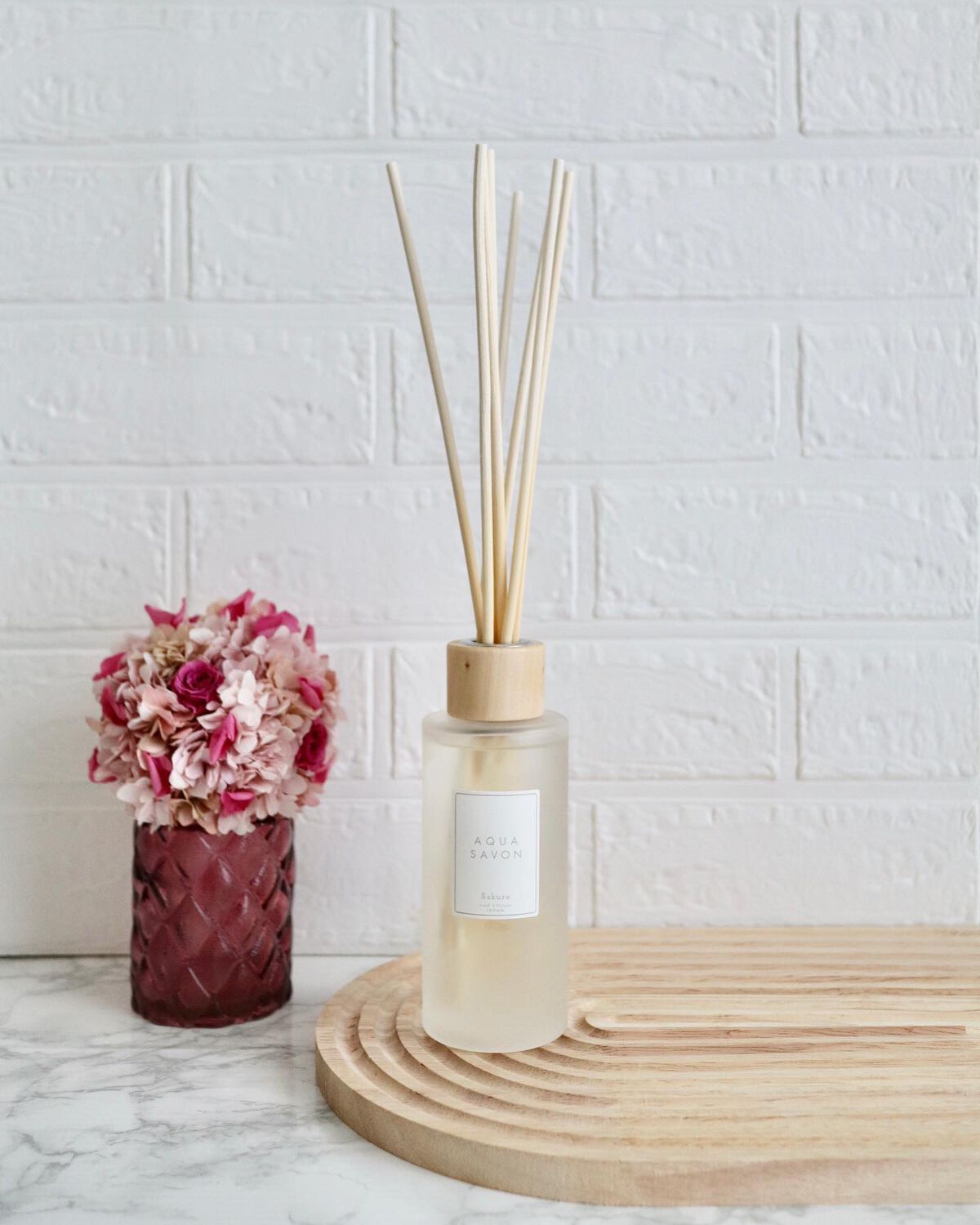 gura＠フォロバ100のクチコミ「アクア シャボン 
リードディフューザー サクラフローラルの香り
サクラフローラルの香り エア.....」（2枚目）