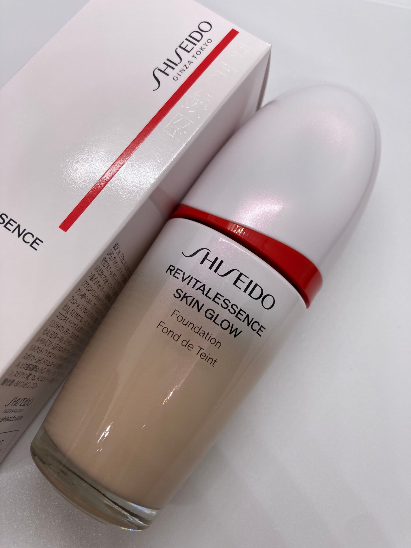 エッセンス スキングロウ ファンデーション/SHISEIDO/リキッドファンデーションを使ったクチコミ(1枚目)