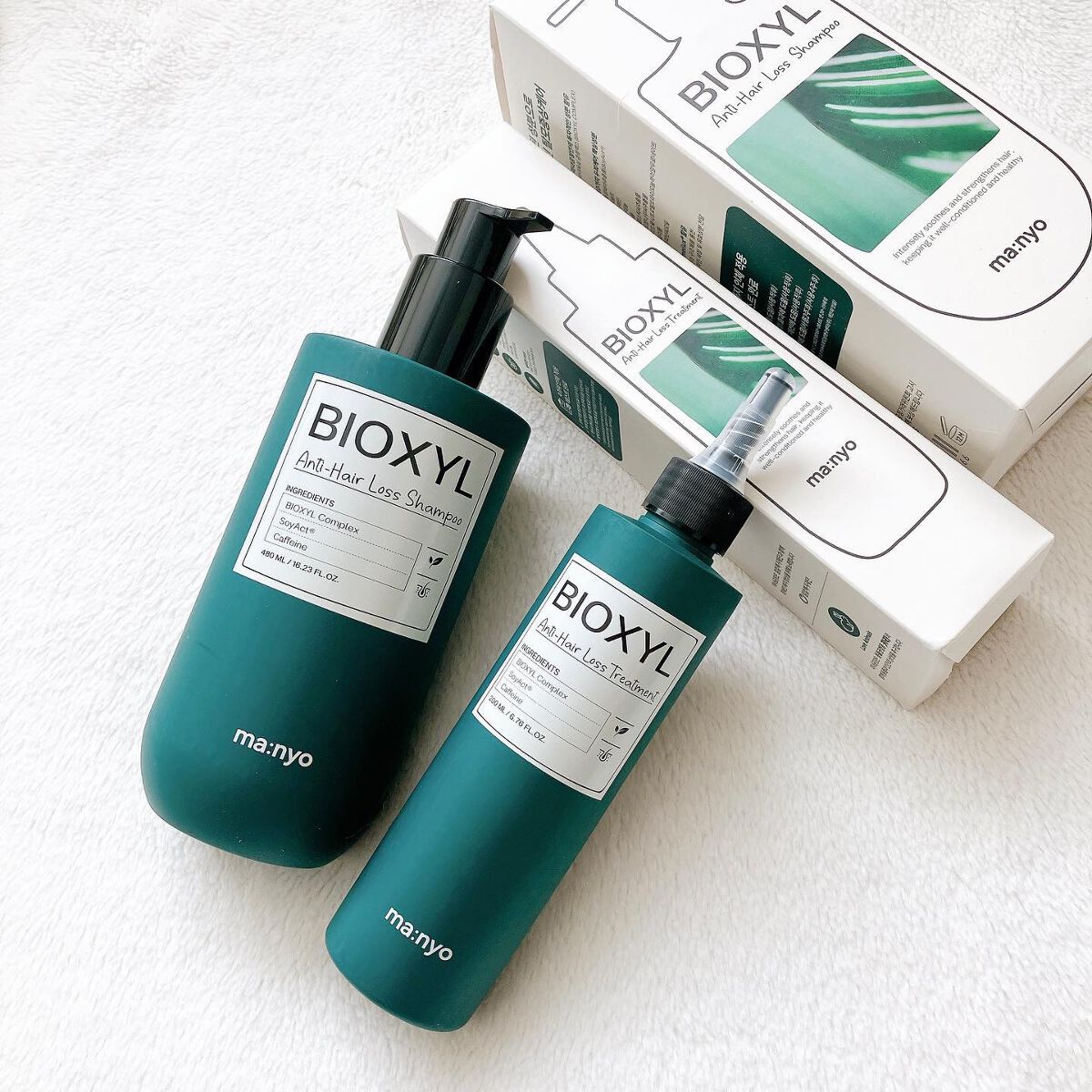 バイオクシル アンチヘアロスライン シャンプー／トリートメント/manyo/市販シャンプーを使ったクチコミ（1枚目）