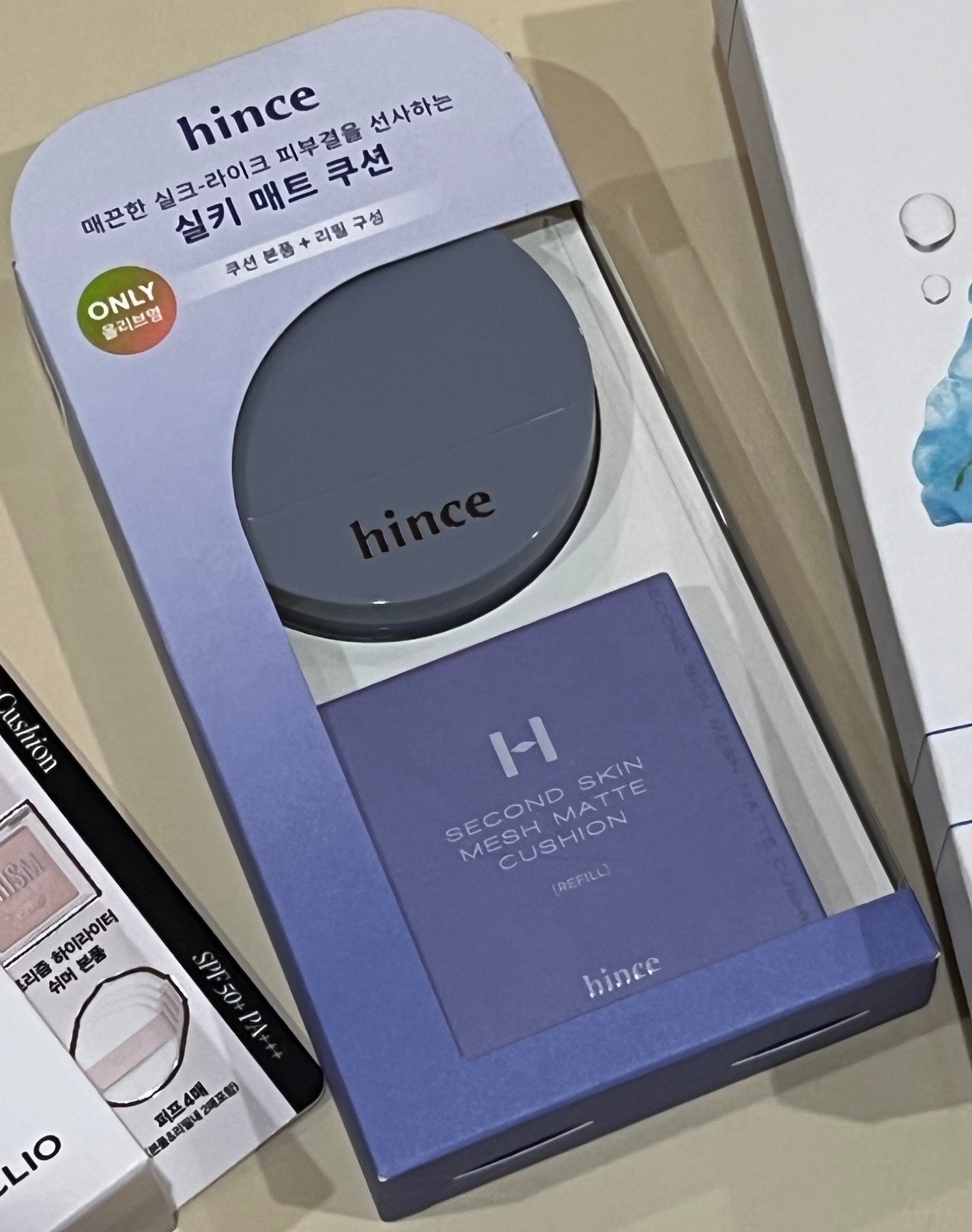 セカンドスキンメッシュマットクッション/hince/クッションファンデーションを使ったクチコミ(3枚目)