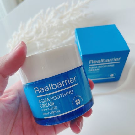 アクアスージングクリーム/Real Barrier/フェイスクリームを使ったクチコミ(4枚目)
