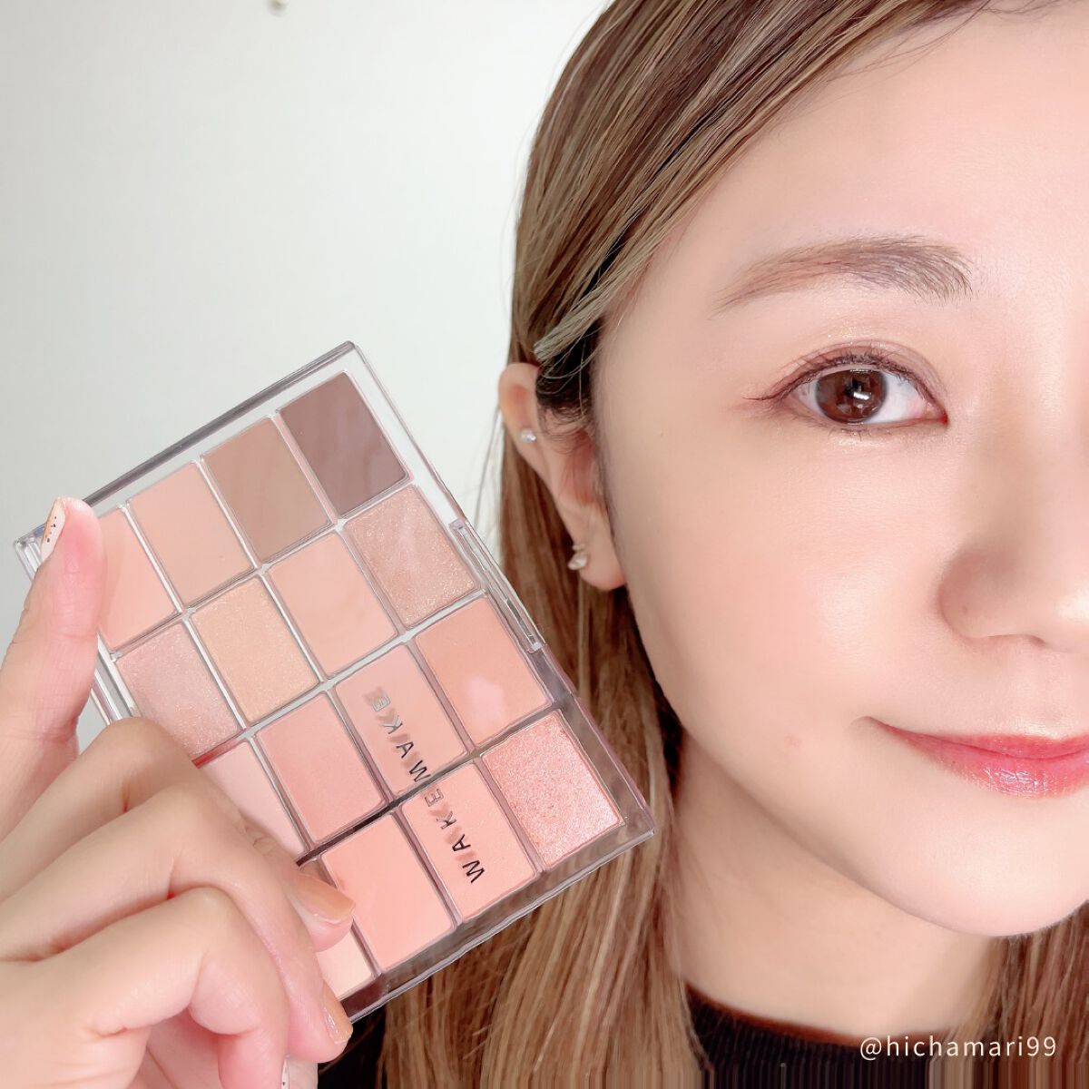 ソフトブラーリングアイパレット/wakemake/アイシャドウパレットを使ったクチコミ(6枚目)