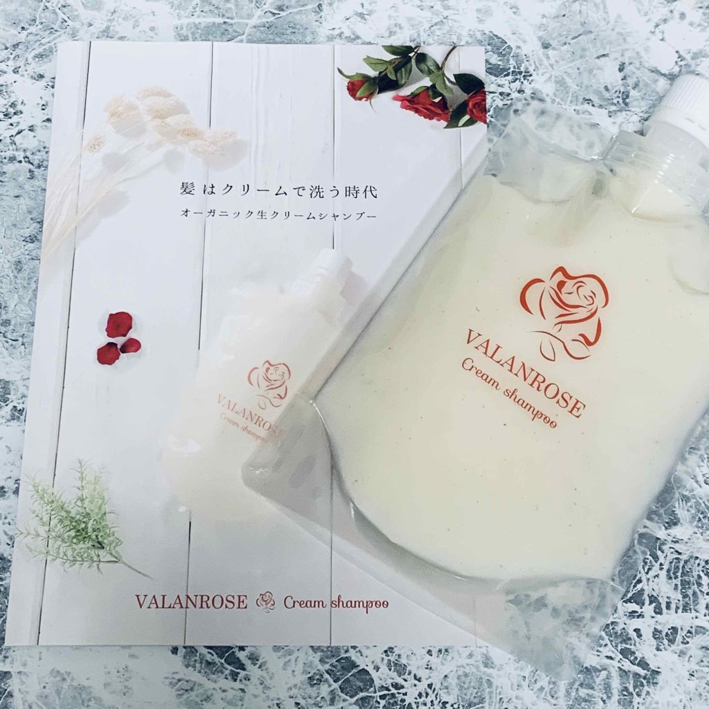 クリームシャンプー/VALANROSE/市販シャンプーを使ったクチコミ（1枚目）
