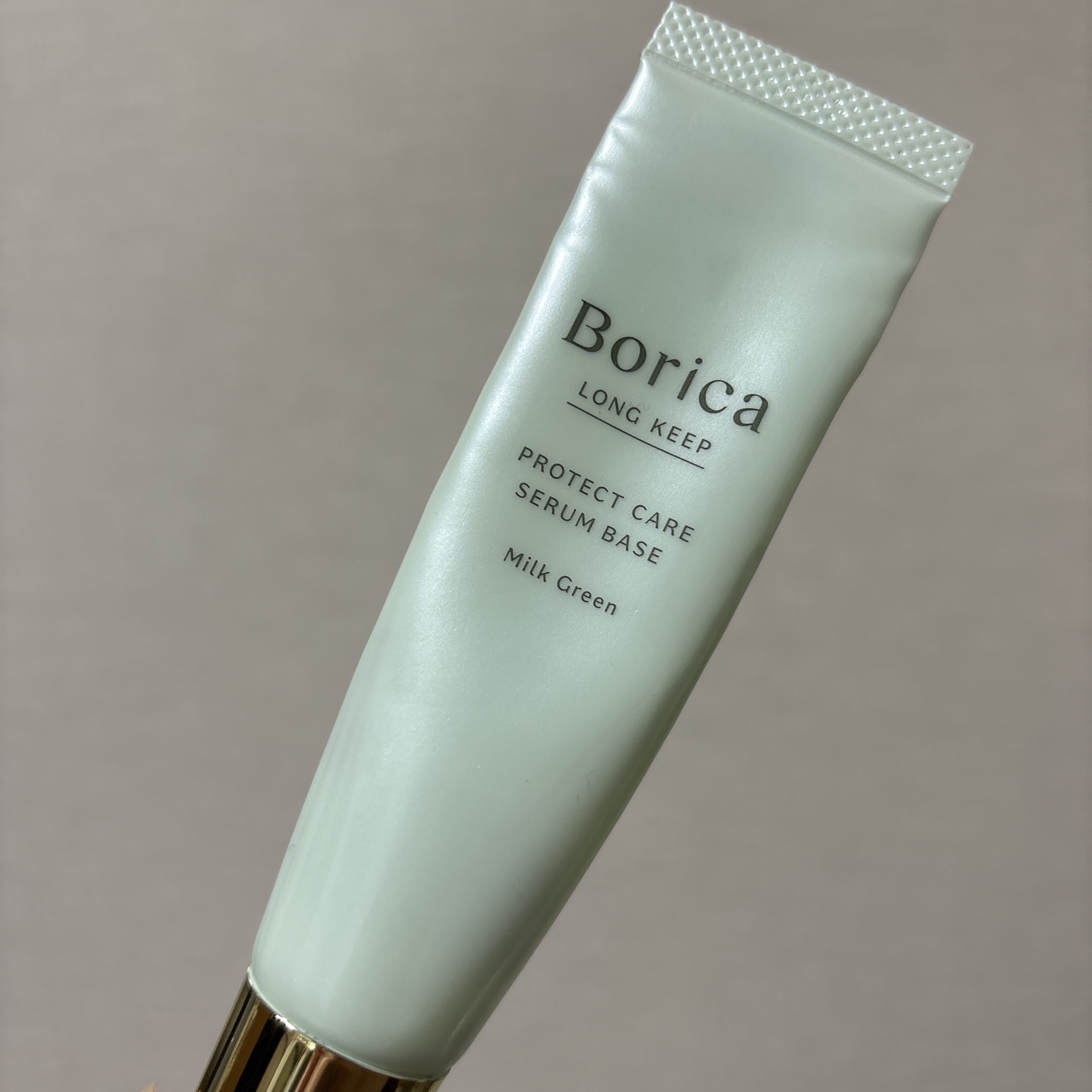 Borica くずれ防止 美容液ケアベース ミルクベージュ SPF30 PA++

初Borica︎✿
下地を探してる時にたまたま目が合ったので購入‪
いつもグリーンの下地を使うのでこちらを使用してみました〜〜

感想としては可もなく不可も