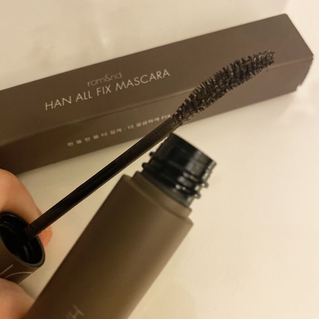 ハンオールフィックスマスカラ/rom&nd/マスカラを使ったクチコミ（1枚目）