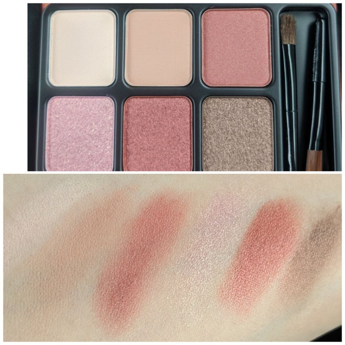 アイカラーパレット/heme/アイシャドウパレットを使ったクチコミ(2枚目)