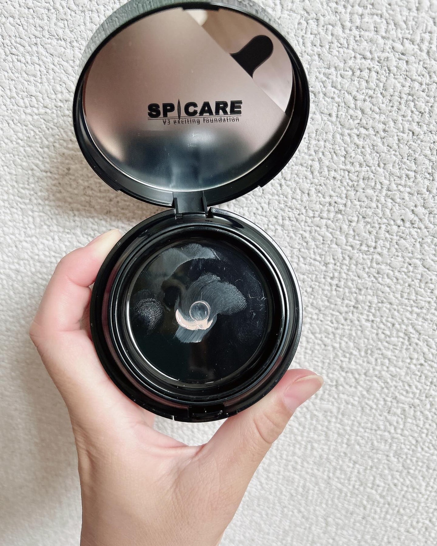 V3 エキサイティングファンデーション/SPICARE/クッションファンデーションを使ったクチコミ(4枚目)