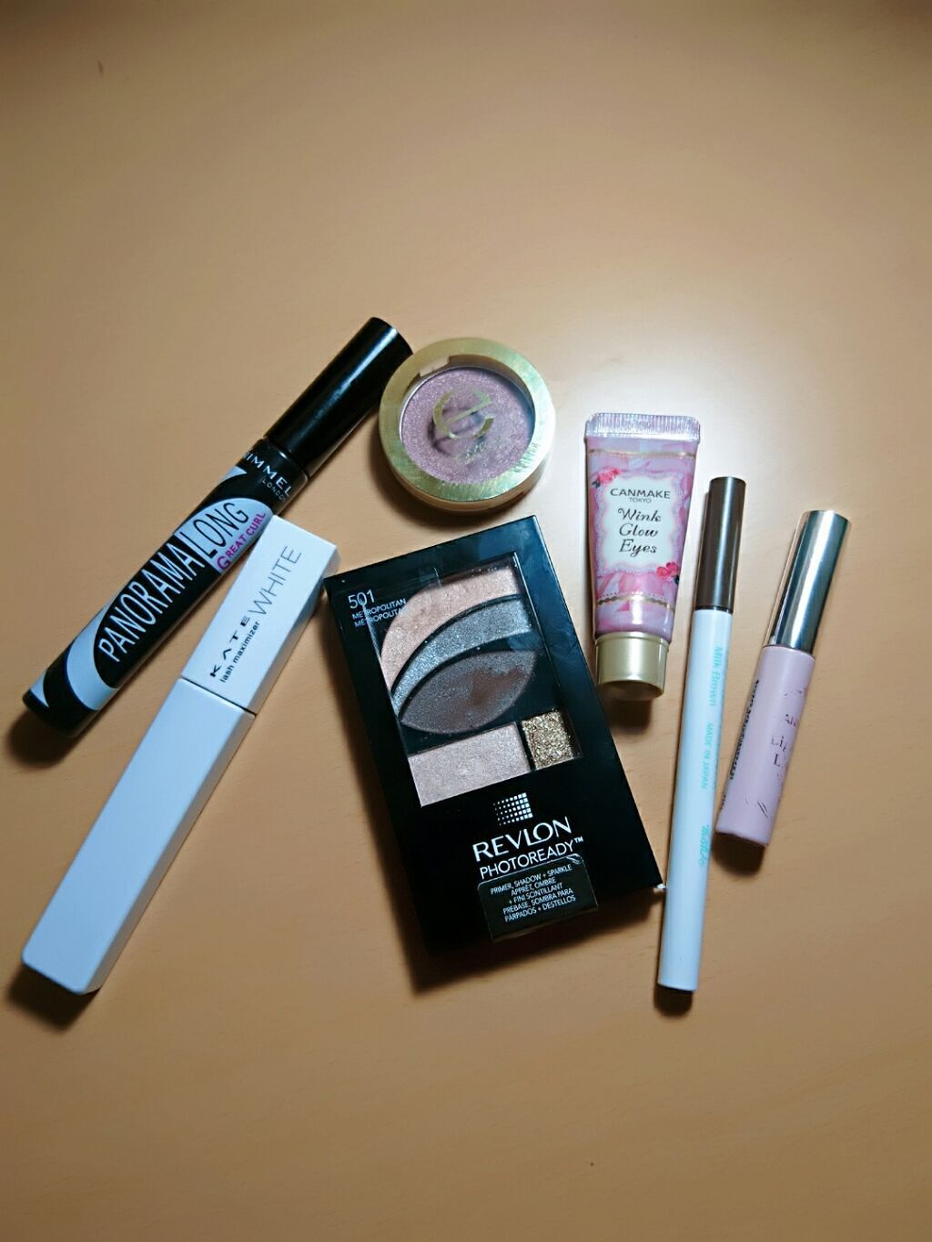 ディープシャドウ MS03 フューシャブラウン/excel/単色アイシャドウを使ったクチコミ（3枚目）