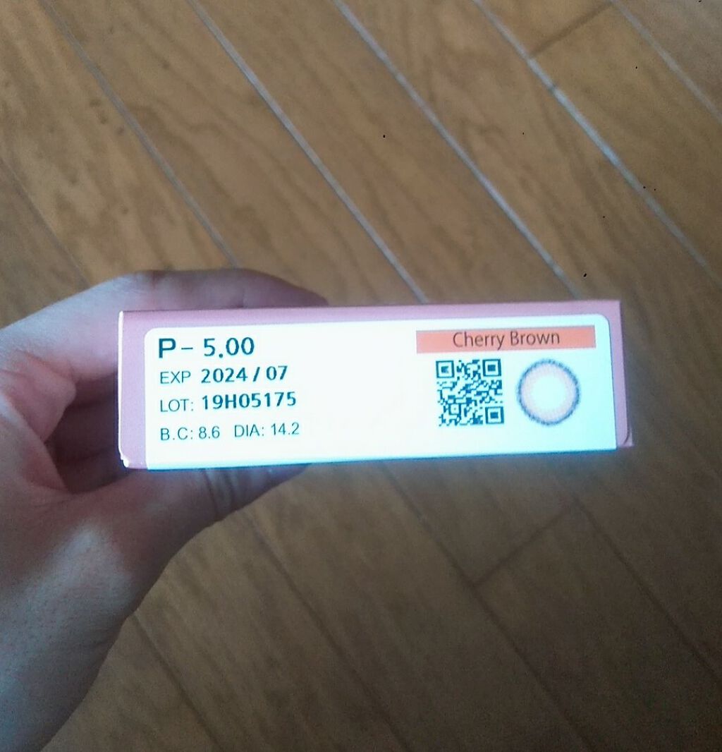 eye closet iDOL Series CANNA ROSE 1day チェリーブラウン/EYE CLOSET/ワンデー（１DAY）カラコンを使ったクチコミ（2枚目）