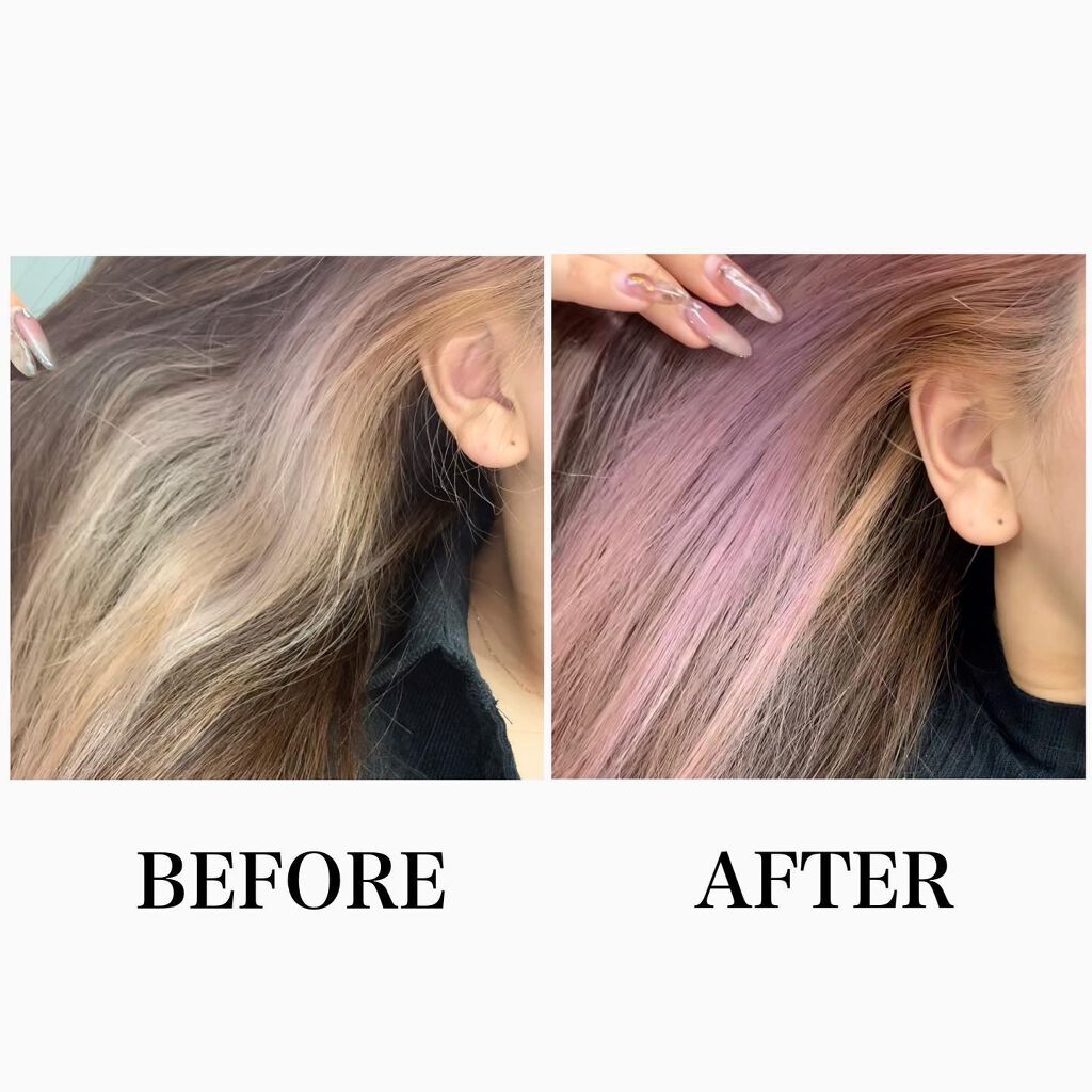 カラーシャンプー/got2b/市販シャンプーを使ったクチコミ（3枚目）