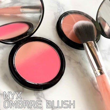 オンブレ ブラッシュ 02 カラー・ストリクトリー シック/NYX Professional Makeup/パウダーチークを使ったクチコミ（1枚目）