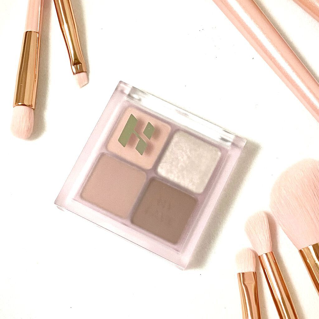 ホリカホリカ マイフェイブシャドウパレット（4カラー） #06 DREAMY/HOLIKA HOLIKA/アイシャドウパレットを使ったクチコミ（2枚目）