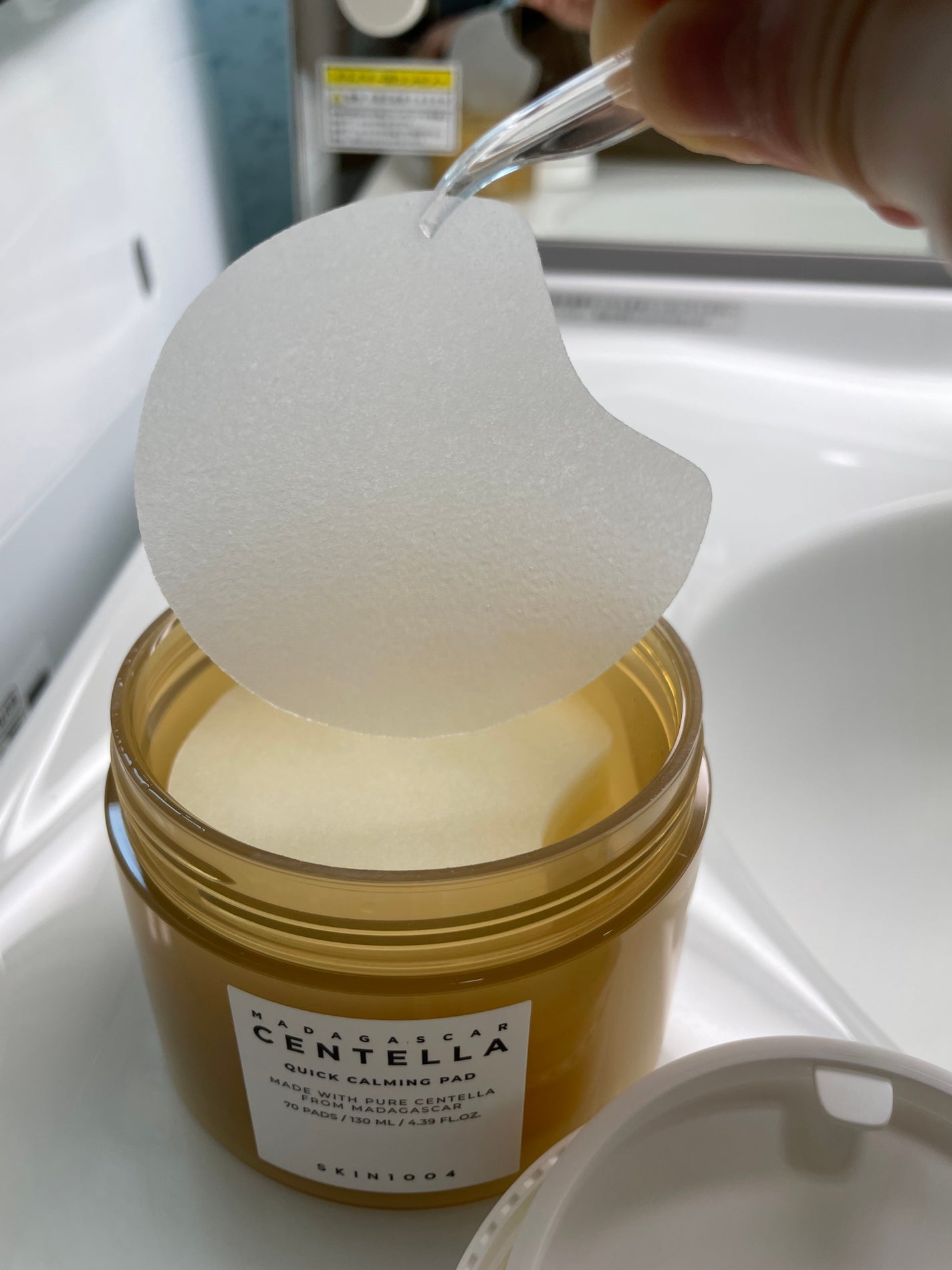 センテラ クイックカーミングパッド/SKIN1004/トナーパッドを使ったクチコミ(2枚目)