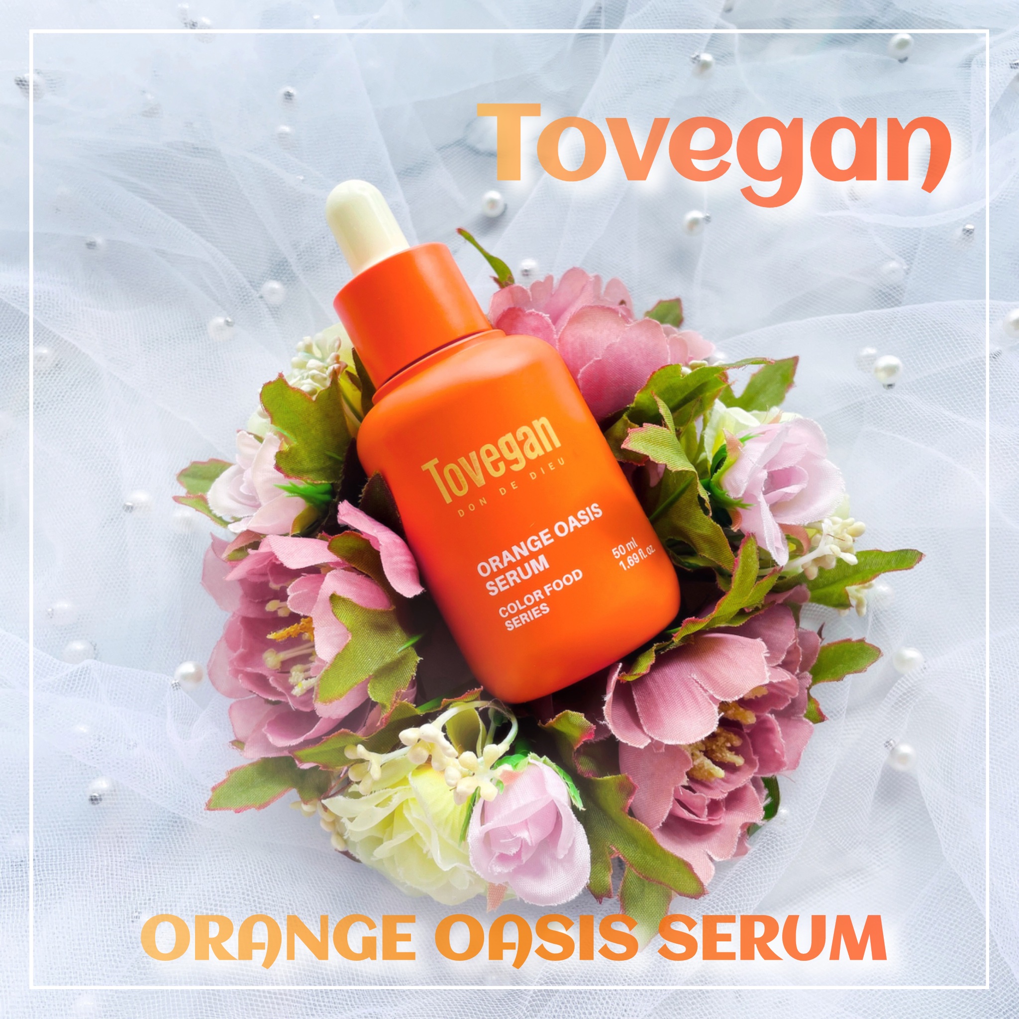 カラーフードシリーズオレンジオアシスセラム/Tovegan/美容液を使ったクチコミ（1枚目）