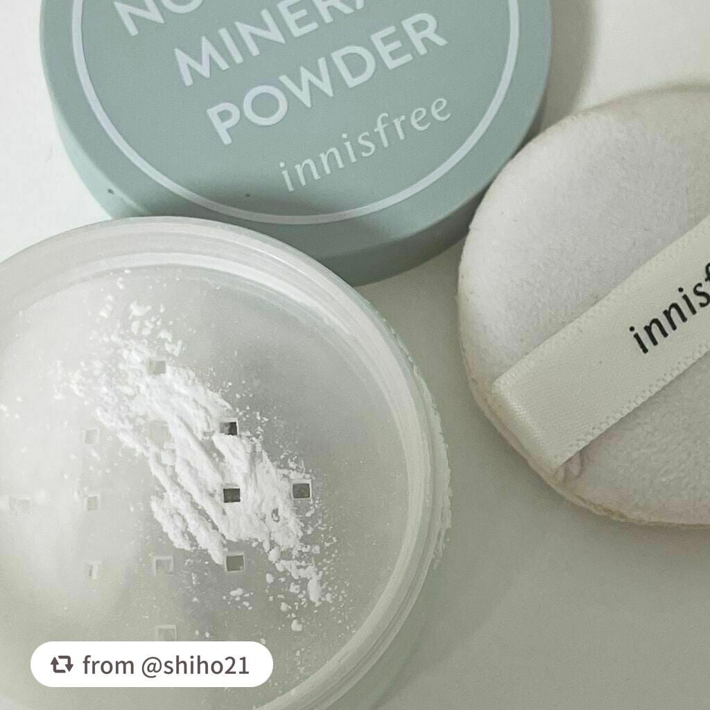 ノーセバム ミネラルパウダー N/innisfree/ルースパウダーを使ったクチコミ(3枚目)