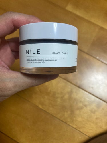 NILE NILE クレイパックのクチコミ「NILEクレイパック
70g

洗顔後に使用しています。
週に二回使用し、一か月経ちました。
.....」（1枚目）