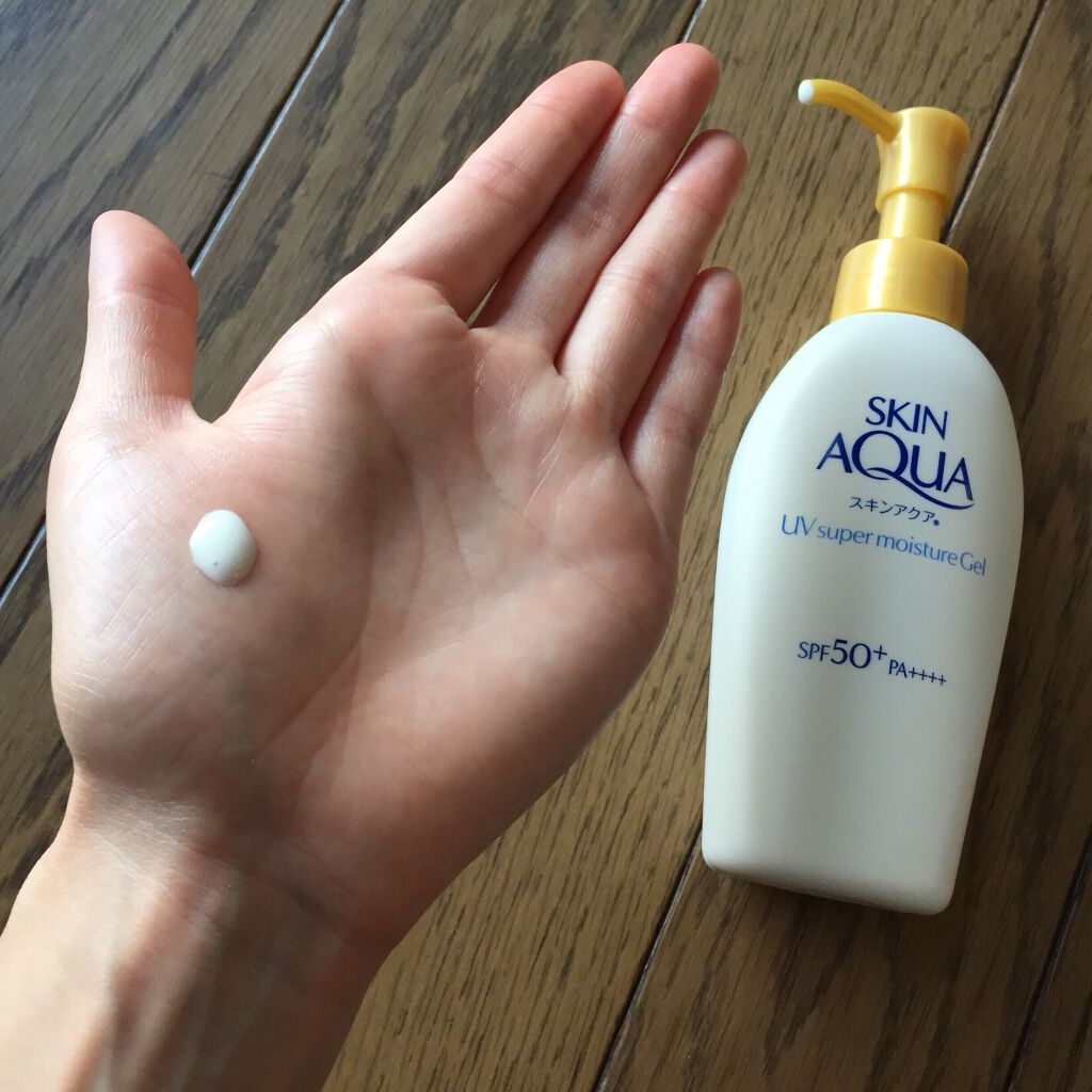 スキンアクア スーパーモイスチャージェル/スキンアクア/日焼け止めジェルを使ったクチコミ(3枚目)