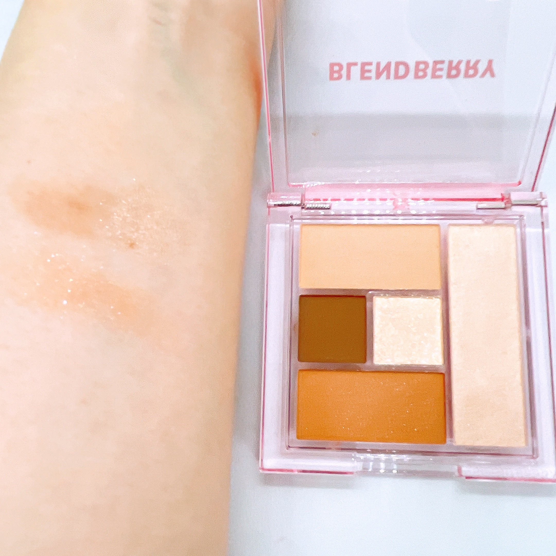 ブレンドベリー オールユーニード クリエイション 001 ムーンライトサンド/BLEND BERRY/マルチパレットを使ったクチコミ（3枚目）