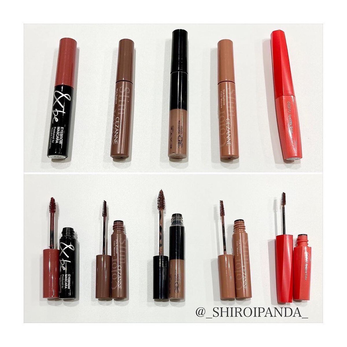 &be アイブロウマスカラ/＆be/眉マスカラを使ったクチコミ（1枚目）