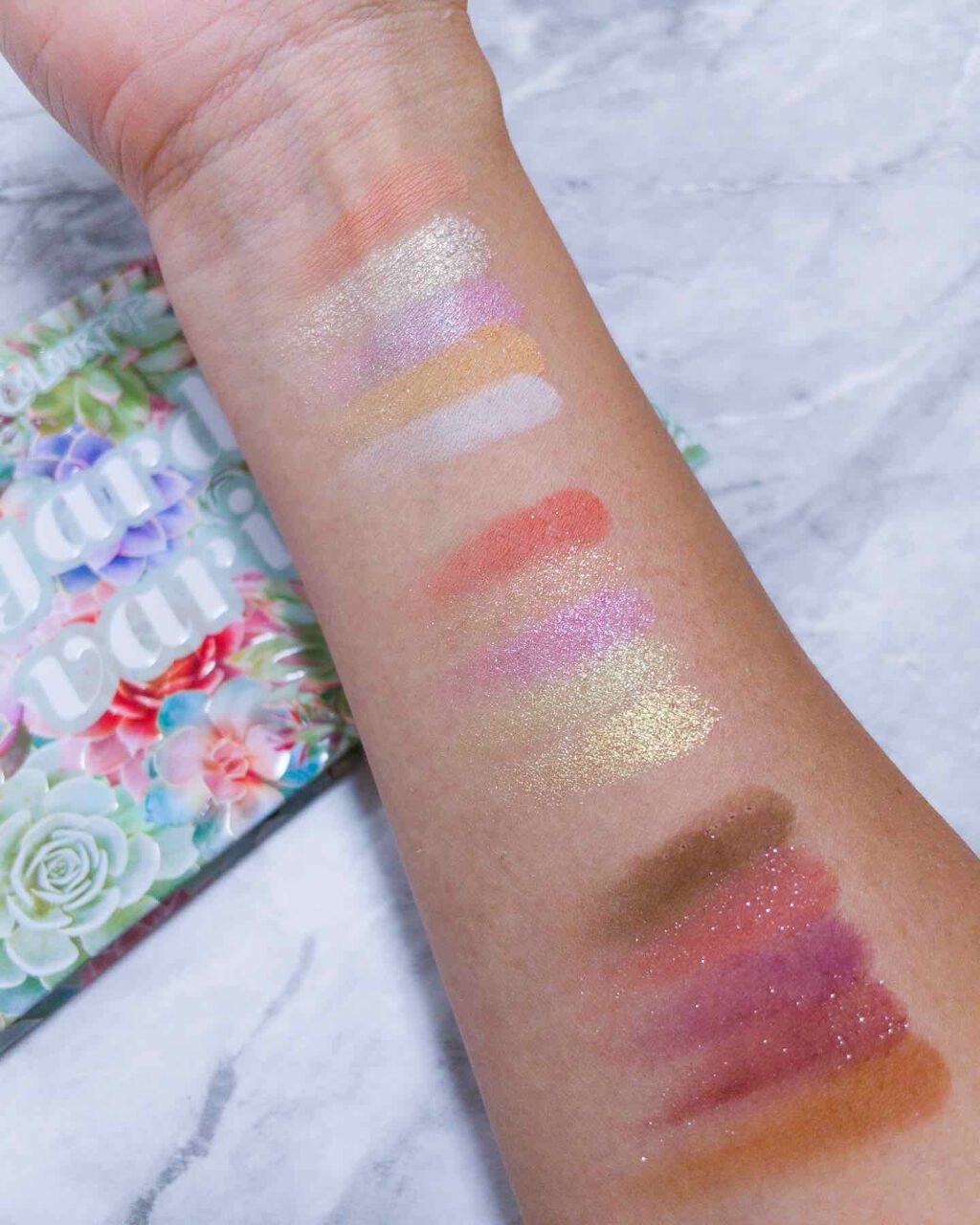 garden variety/ColourPop/アイシャドウパレットを使ったクチコミ(2枚目)